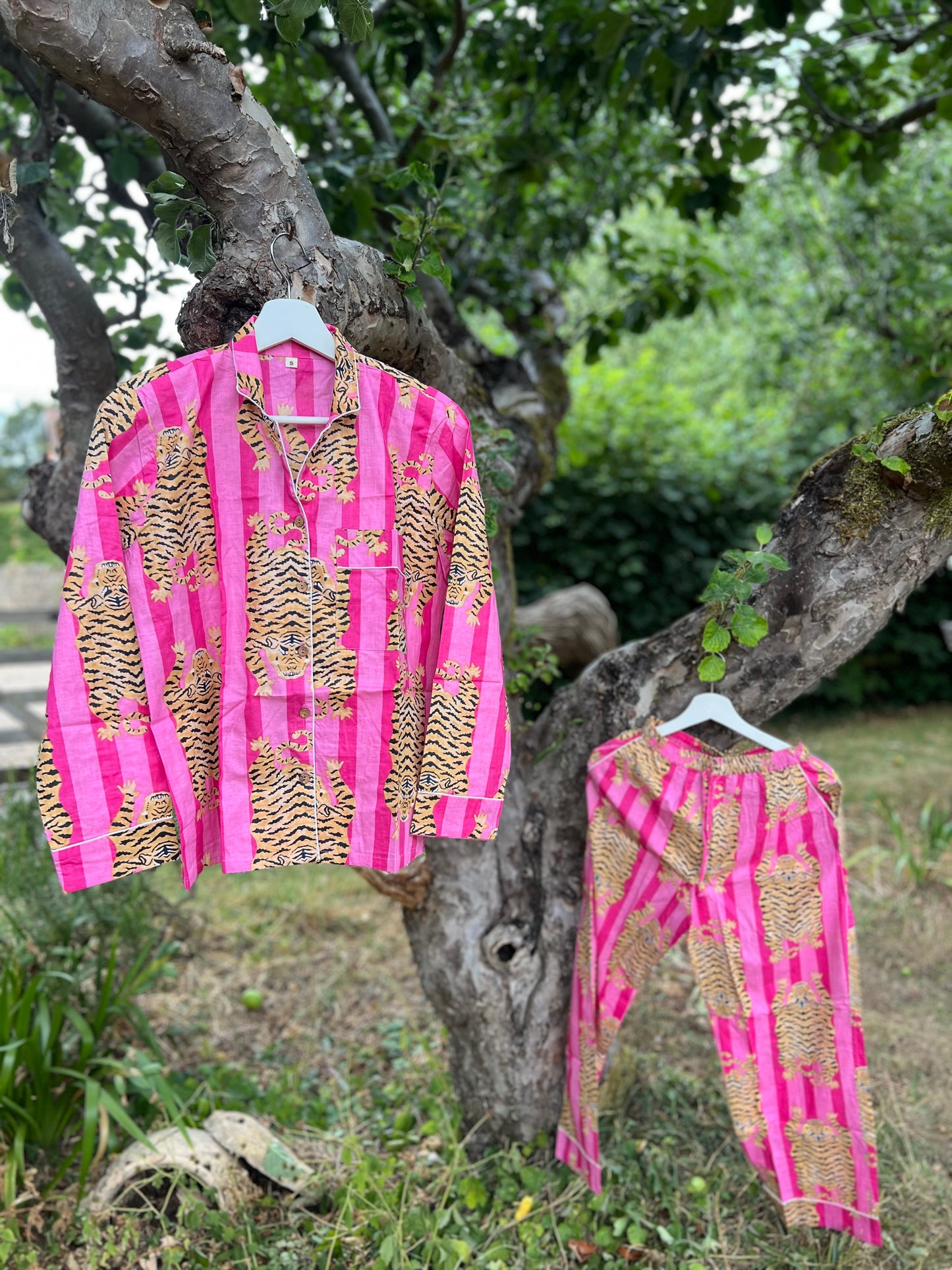 Pink Tiger Long Pyjamas
