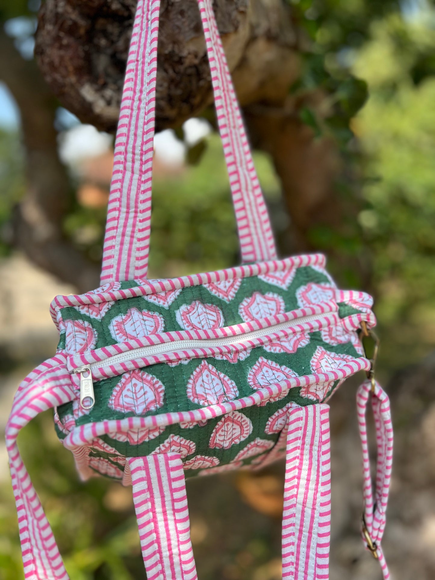Emerald Green Super Mini Tote Bag