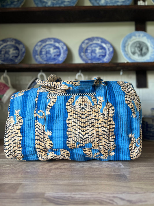 Blue Tiger Weekend Bag