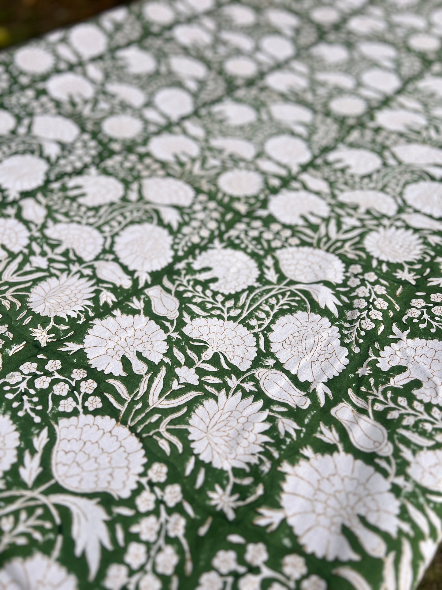 Forest Green Table Cloth