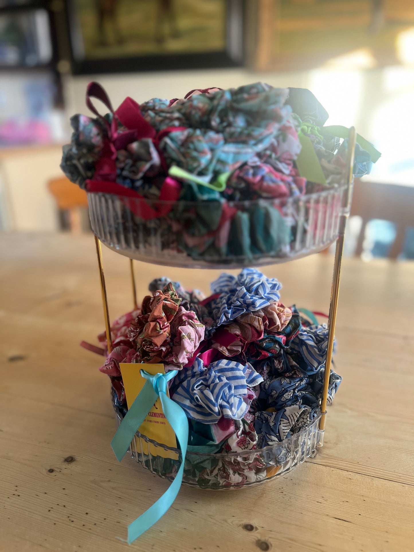 Blockprint Scrunchie Sets