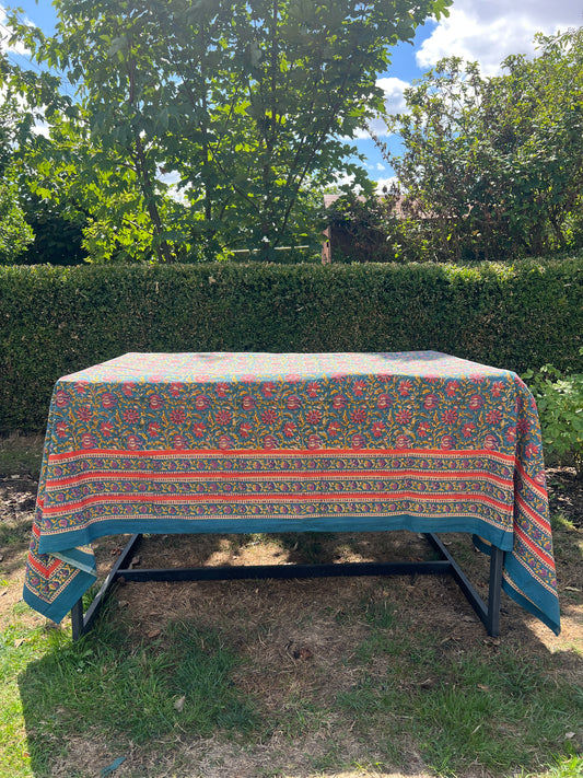 Bombay Blue Table cloth