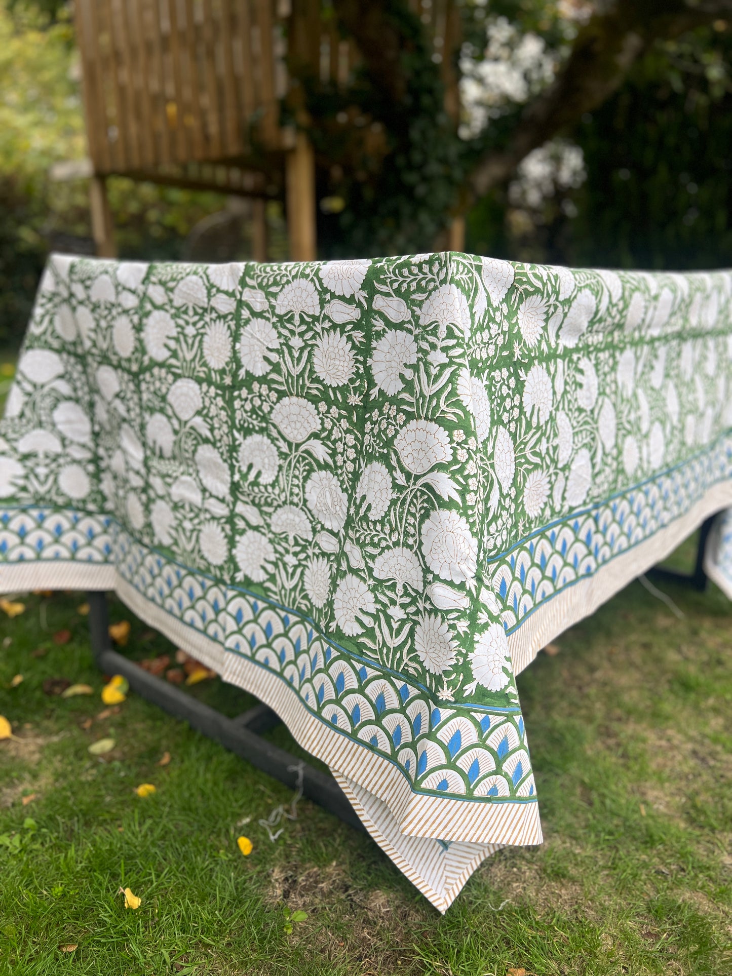 Forest Green Table Cloth