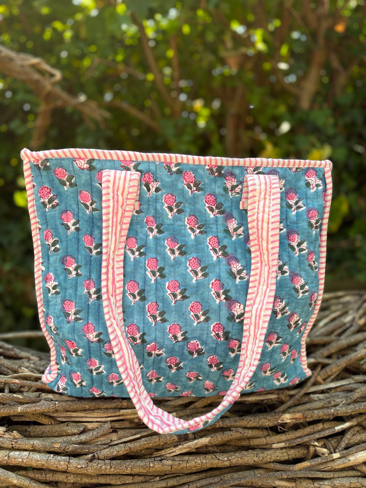 Ditsy Floral Mini Tote Bag