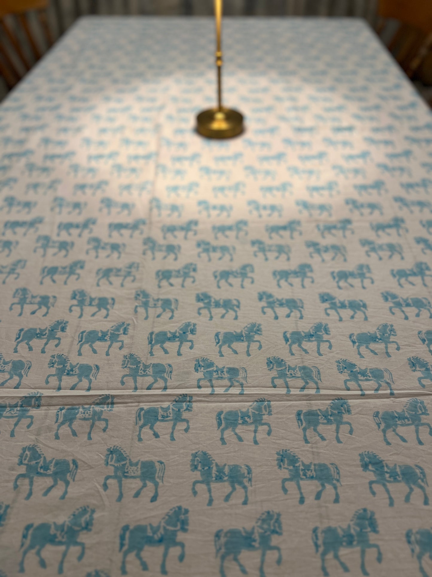 Trotting Horse - Dusty Blue