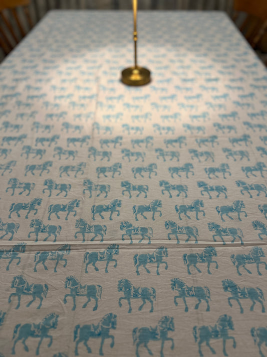 Trotting Horse - Dusty Blue