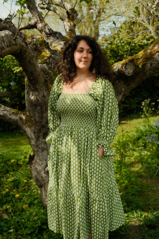 Cotton Blockprint Dresses from Jaipur  Colours of Clementine