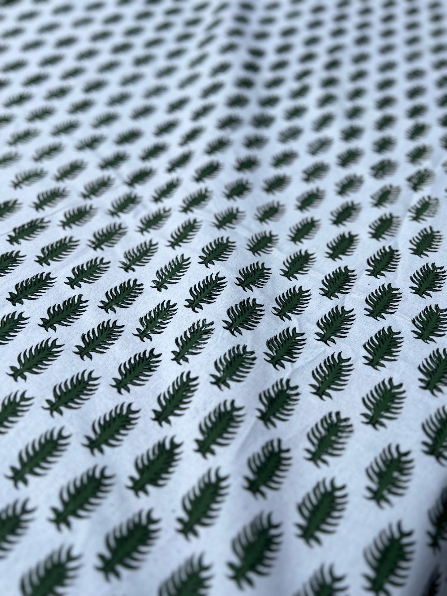 Green Thistle Table Cloth