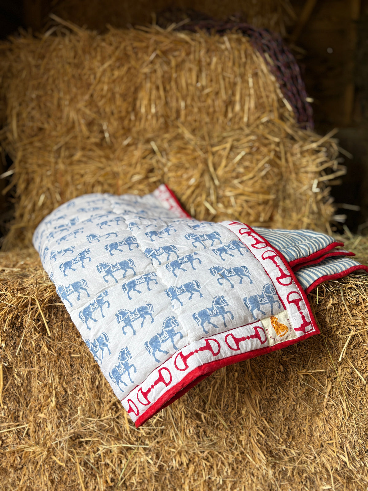 Atlas Block Print Cotton Quilt