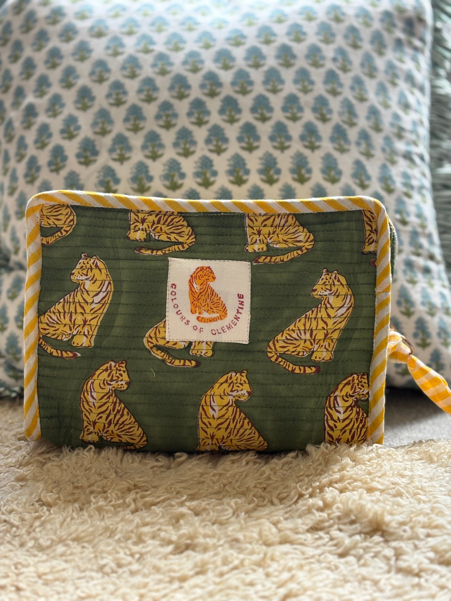 Emerald Tiger Washbag