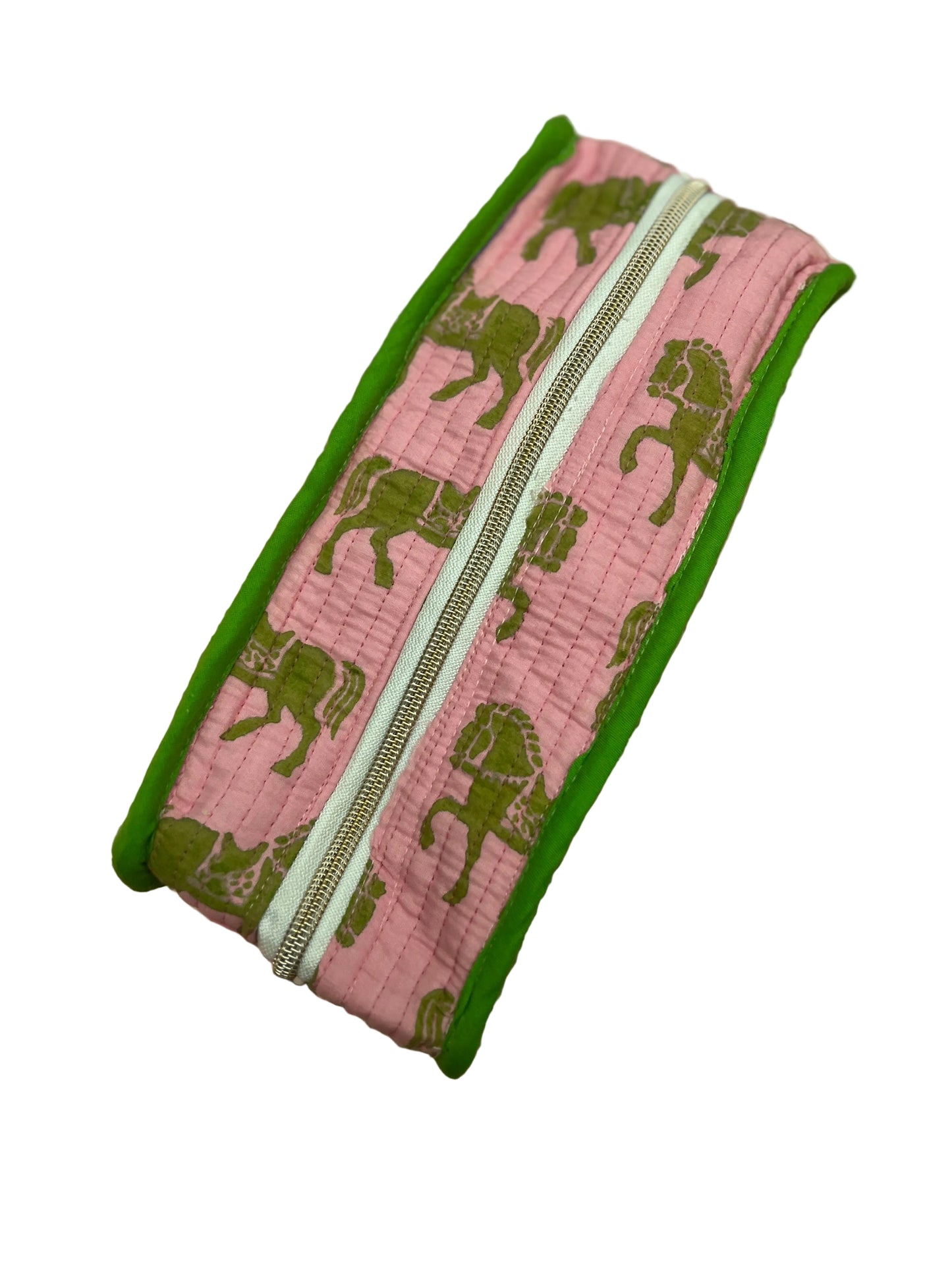 Powder Pink Equestrian Washbag