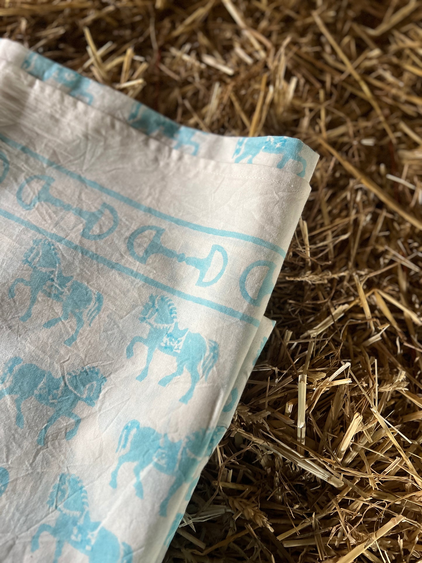 Trotting Horse - Dusty Blue