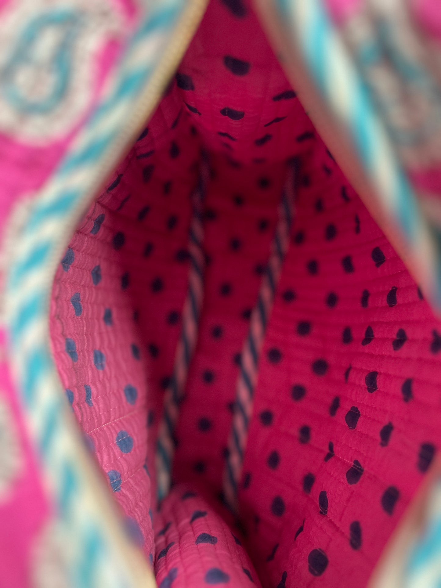 Bubblegum Pink Paisley Super Mini Tote