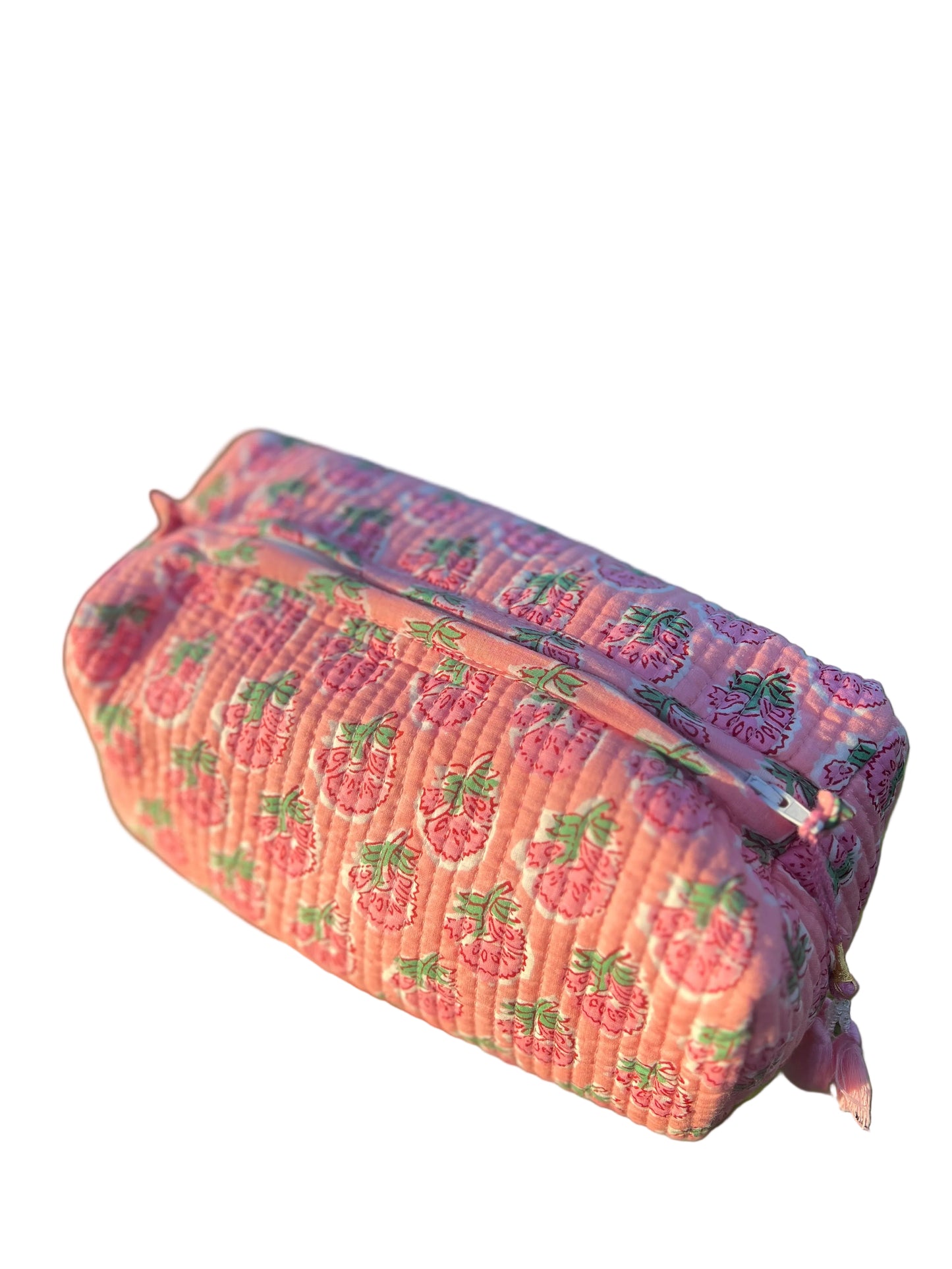 Jaipur Washbag - Pastel Pink