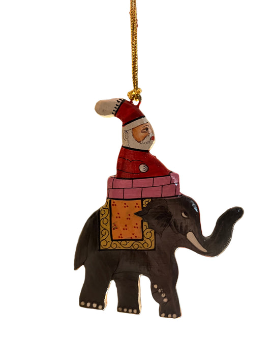Santa on Elephant