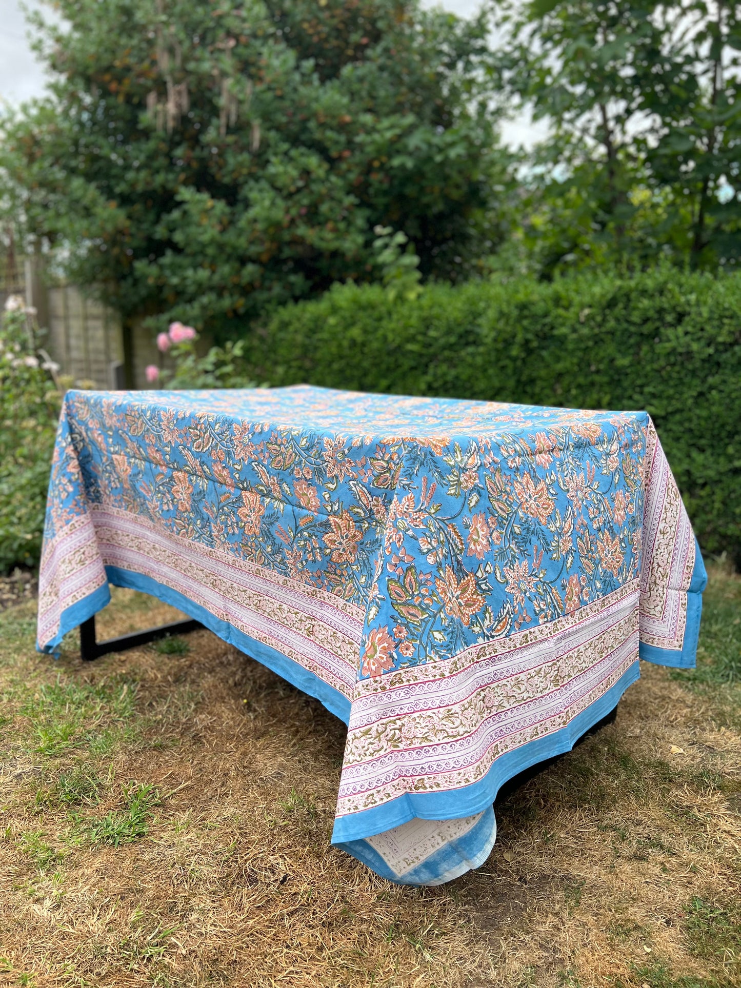 “Udaipur” Blockprint Table Cloth