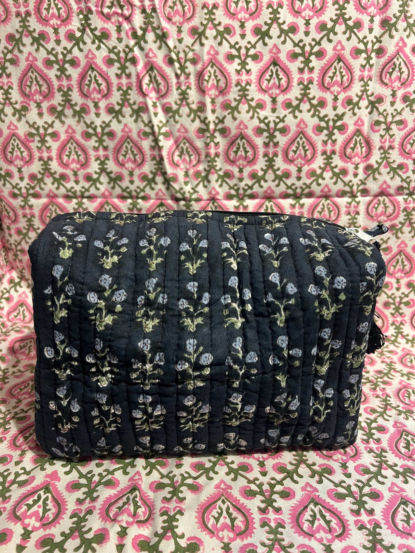 Charcoal Travel Wash-Bag