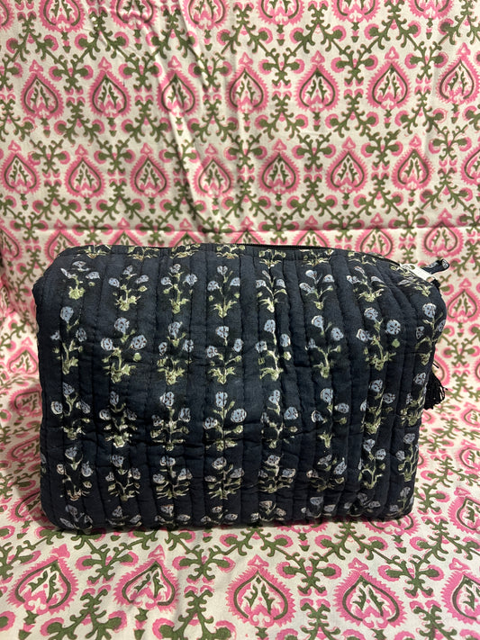 Charcoal Travel Wash-Bag