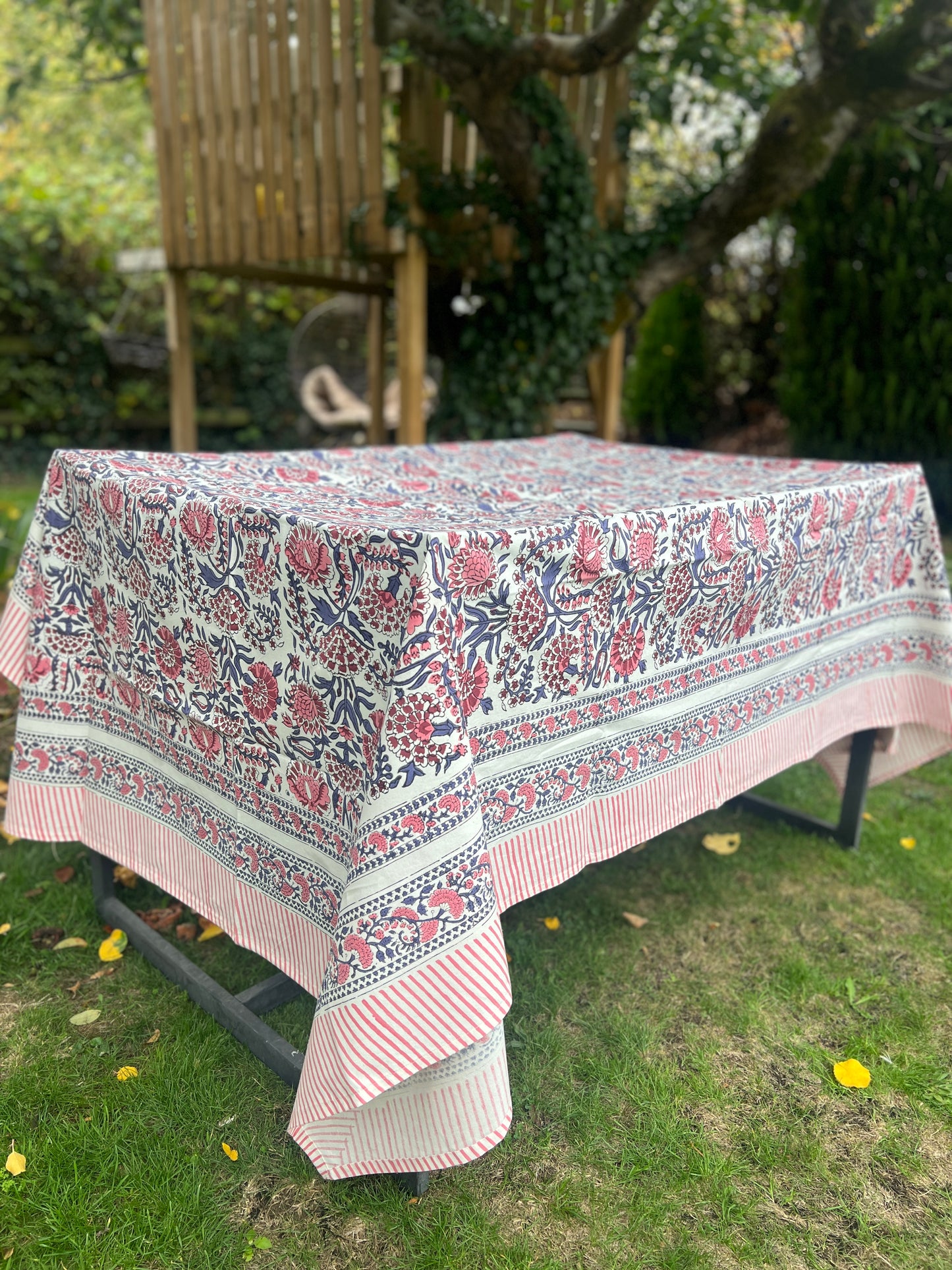 Peachy Carnation Table Cloth