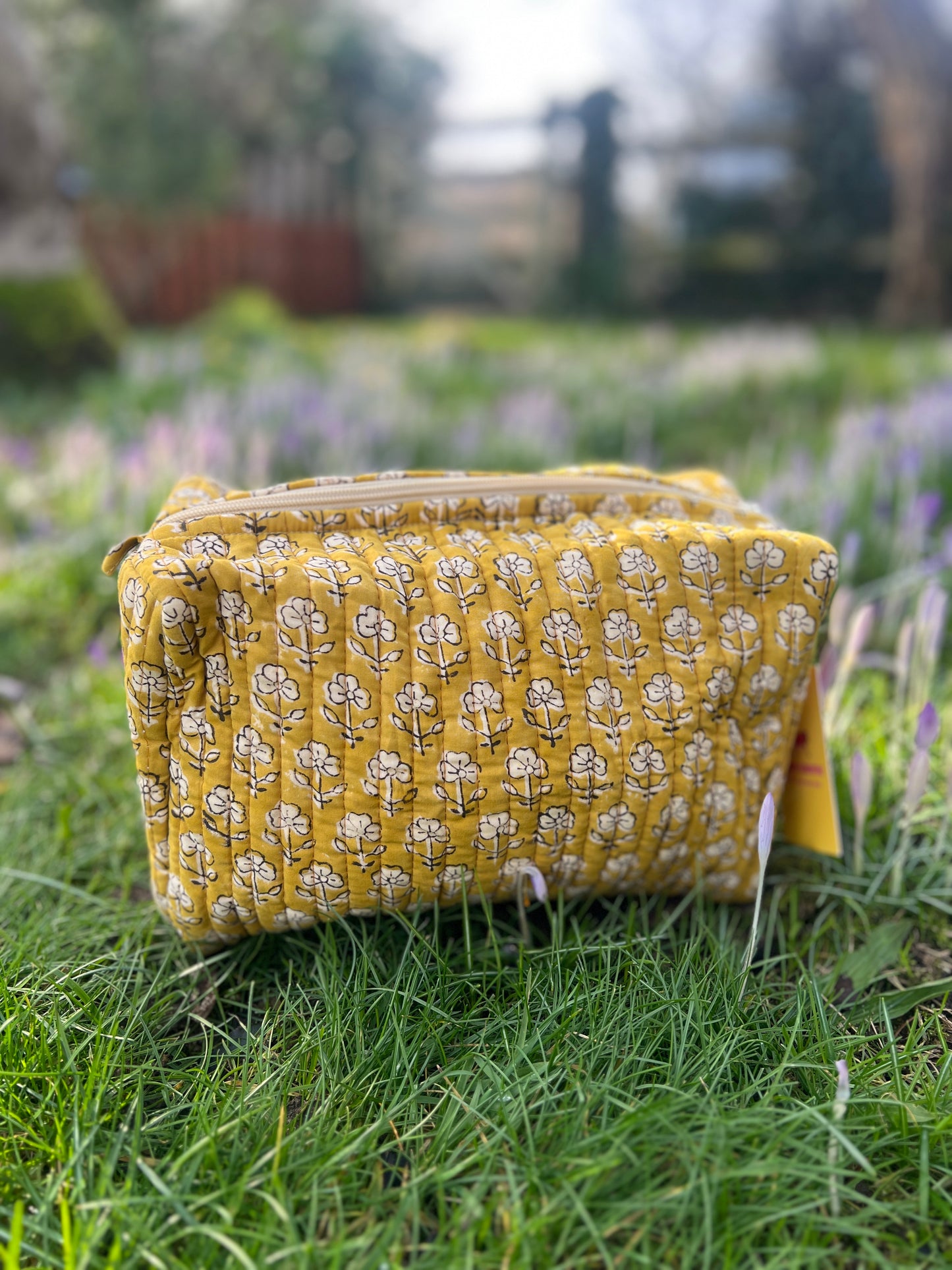 Mustard Travel Wash-bag
