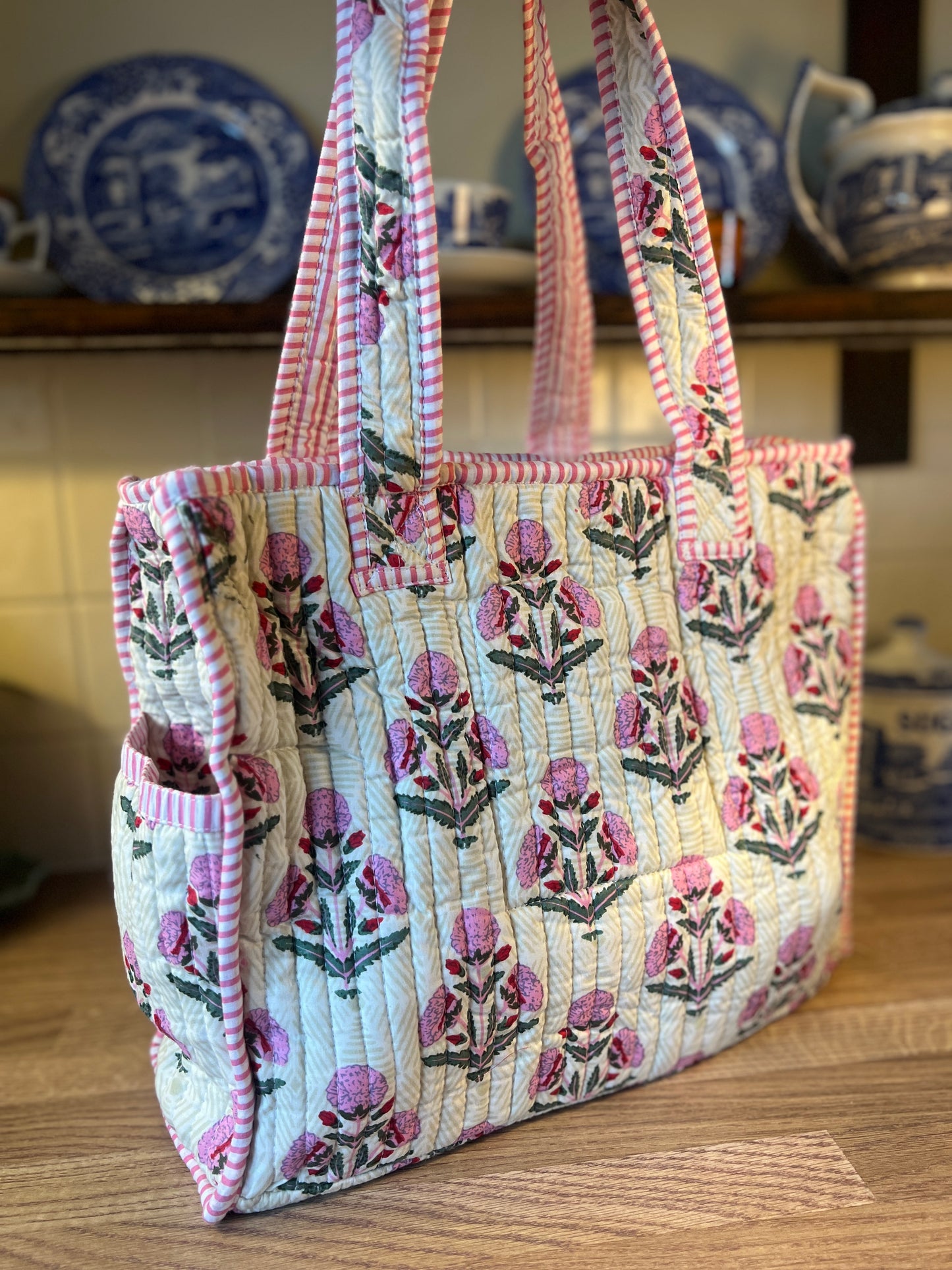 Jaipur Flower Mini Tote