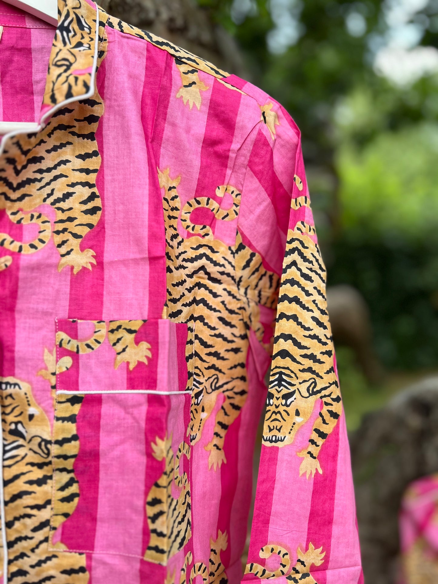 Pink Tiger Long Pyjamas