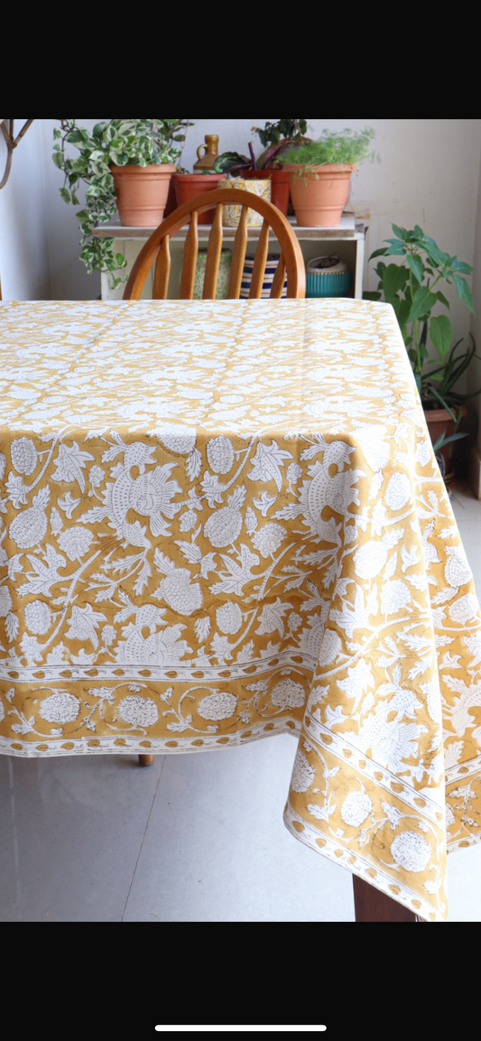 Turmeric Table Cloth