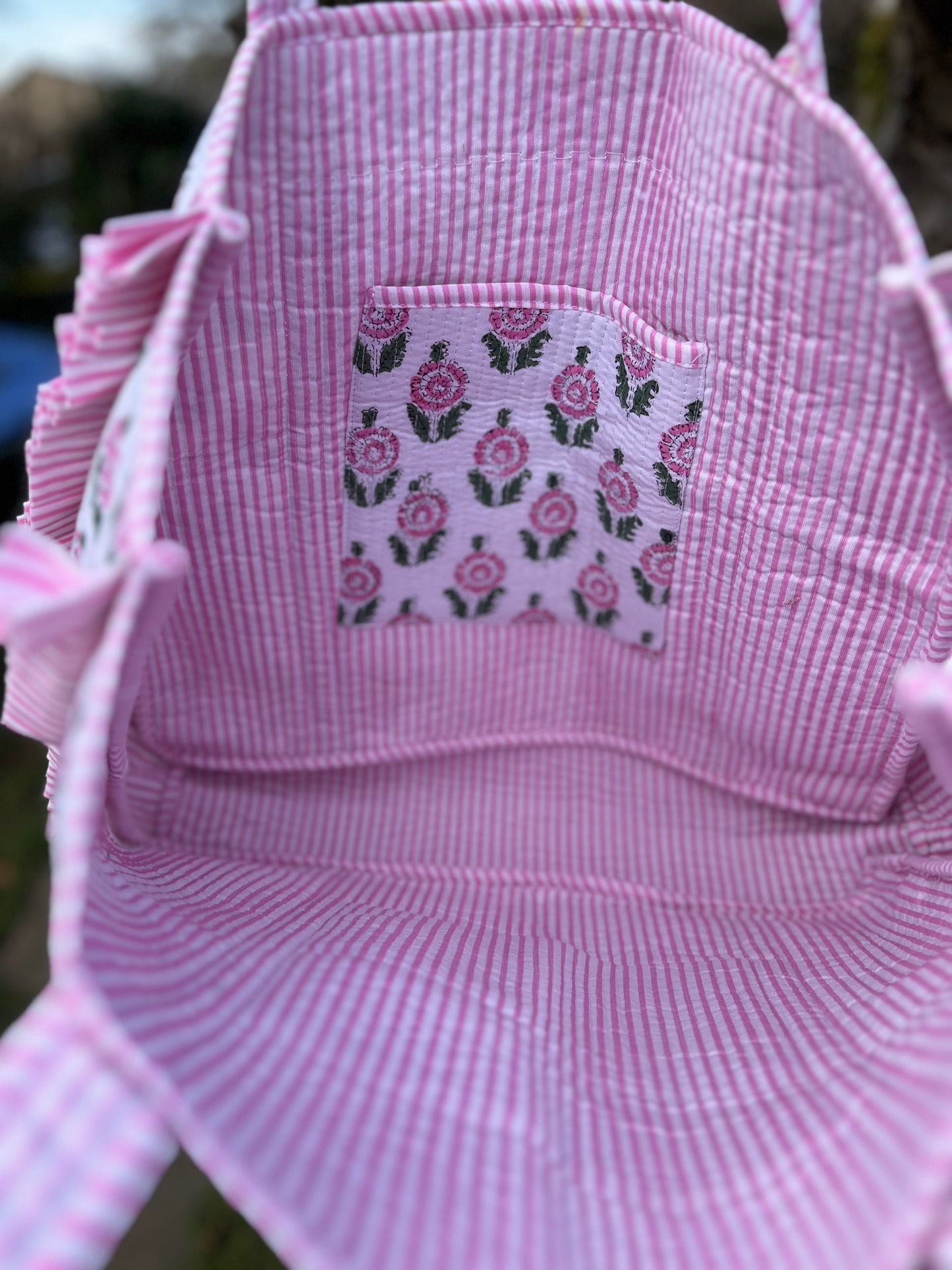Summer Floral Tote Bag