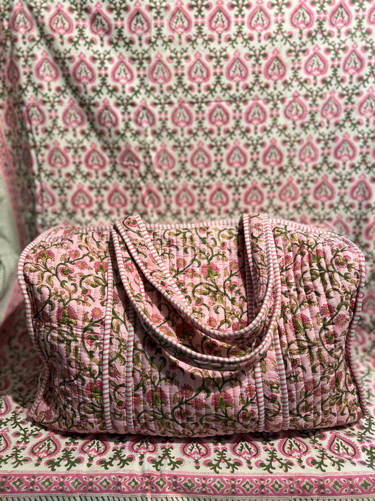 Popping Pink Weekend Bag