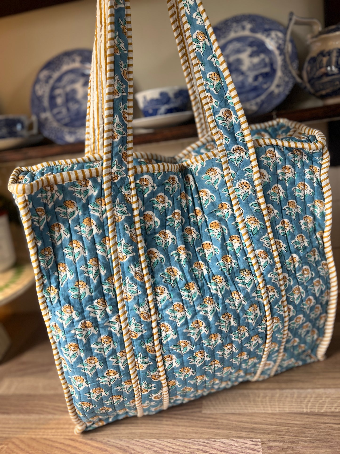 Bombay Blue Tote