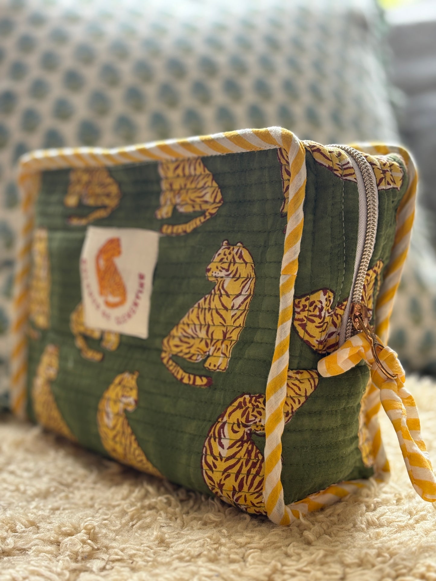 Emerald Tiger Washbag